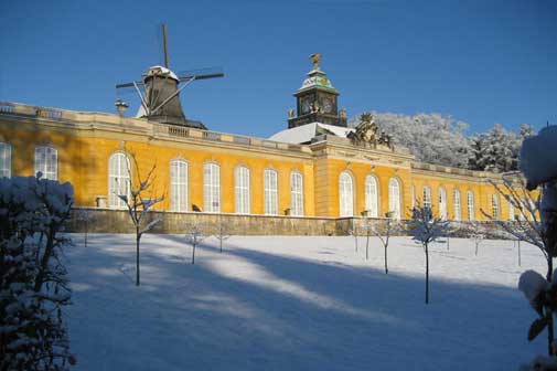 Schlösser im Winter